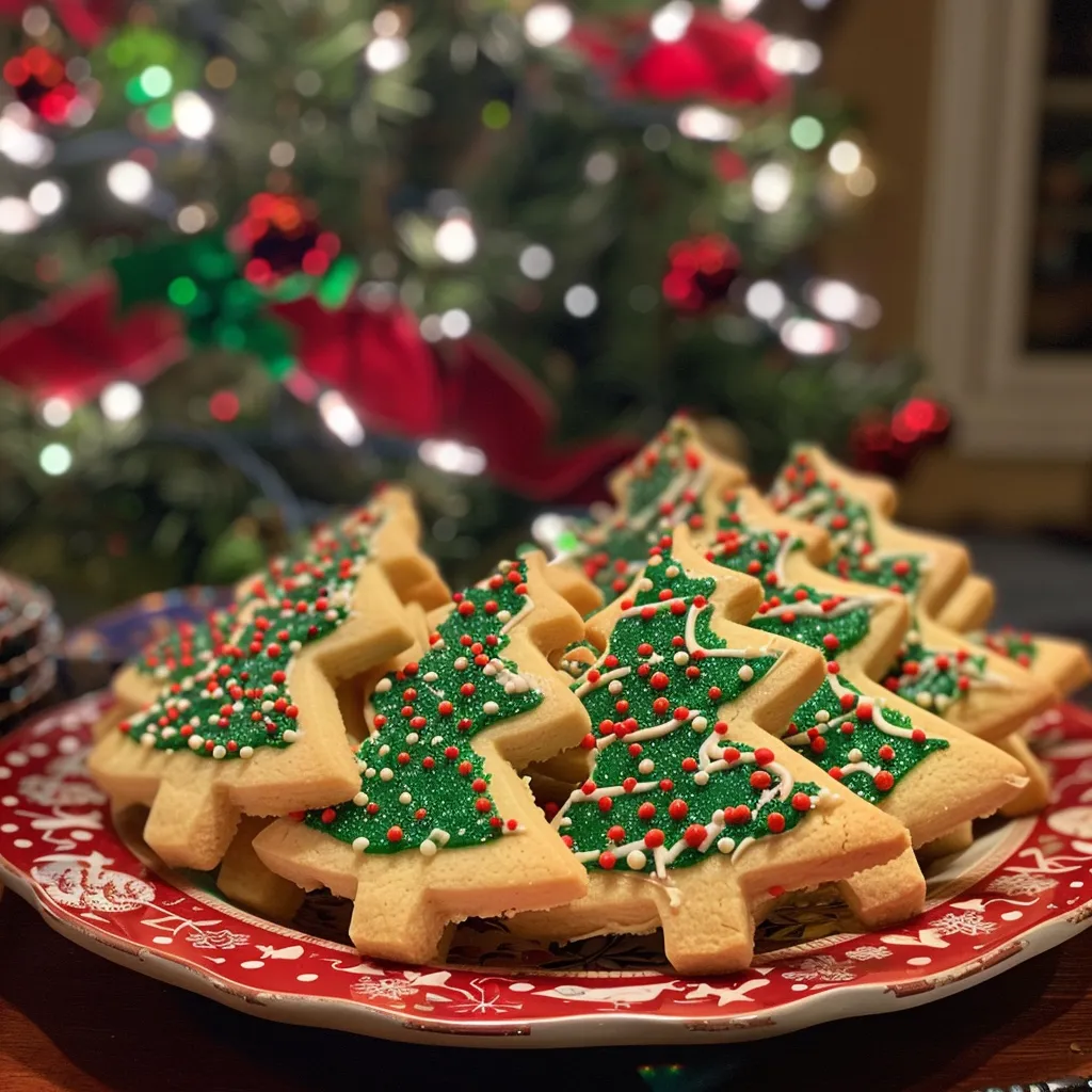 Christmas Sugar Cookies (Crumbl Copycat)