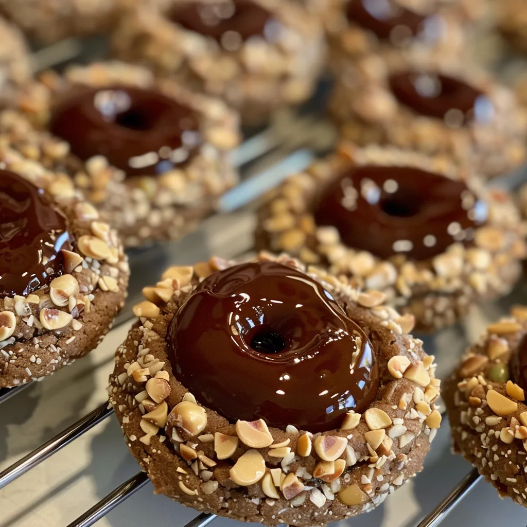 Chocolate Thumbprint Cookies - In Bloom Bakery