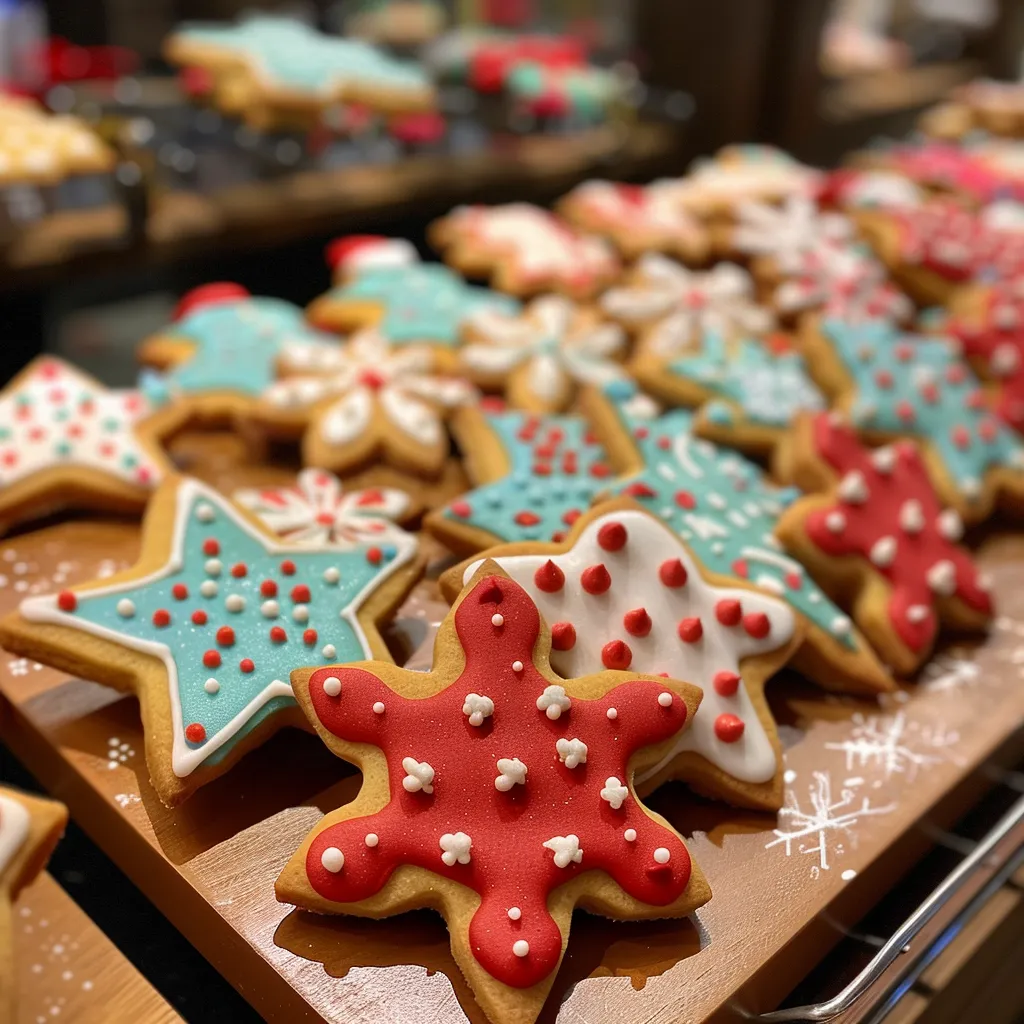 Christmas cookies decorations