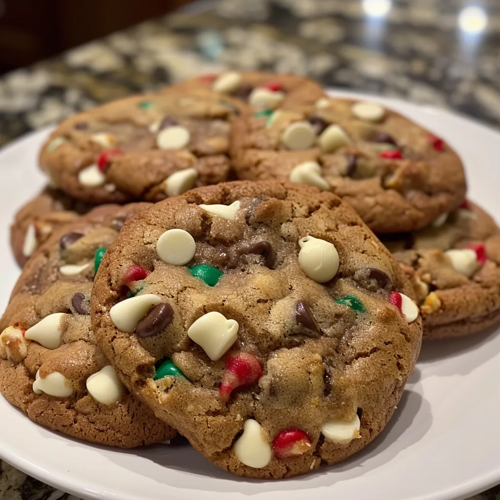 Wonderland Chocolate Chip Christmas Cookies