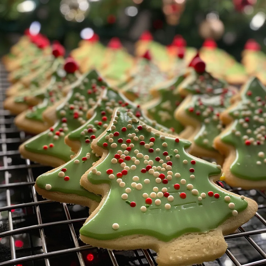 Christmas Tree Cookies