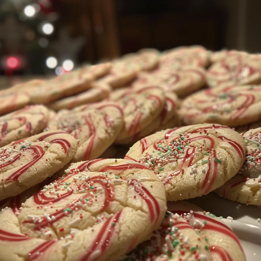Candy Cane Cookies