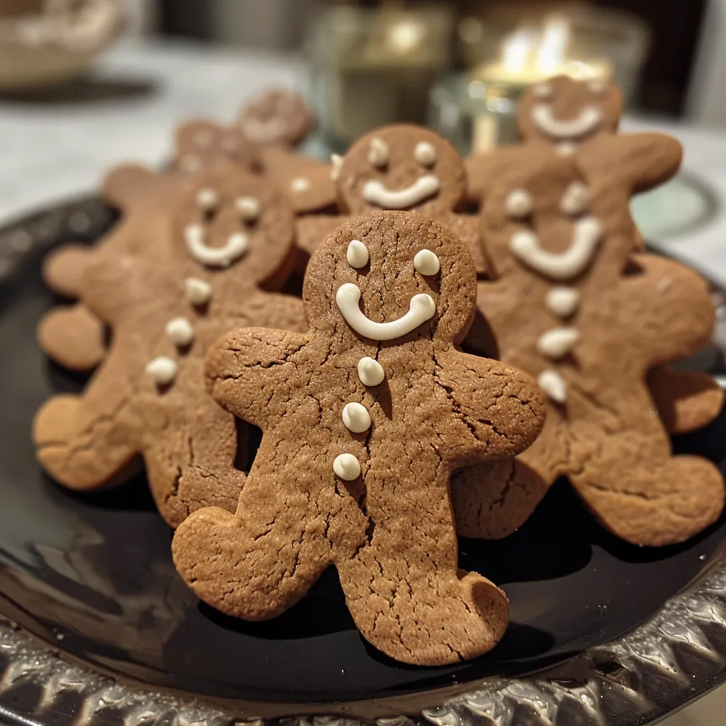 Classic Gingerbread Men Cookies – Adorable, Spiced & Perfect for Decorating! ☃️🍪