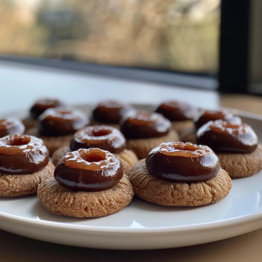 Chocolate Thumbprint Cookies - In Bloom Bakery