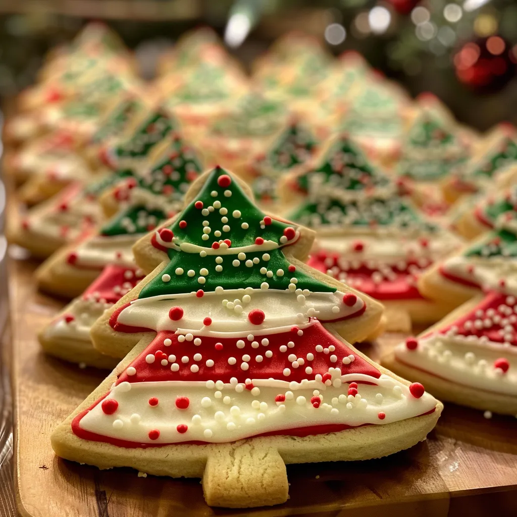 Christmas Sugar Cookies (Crumbl Copycat)