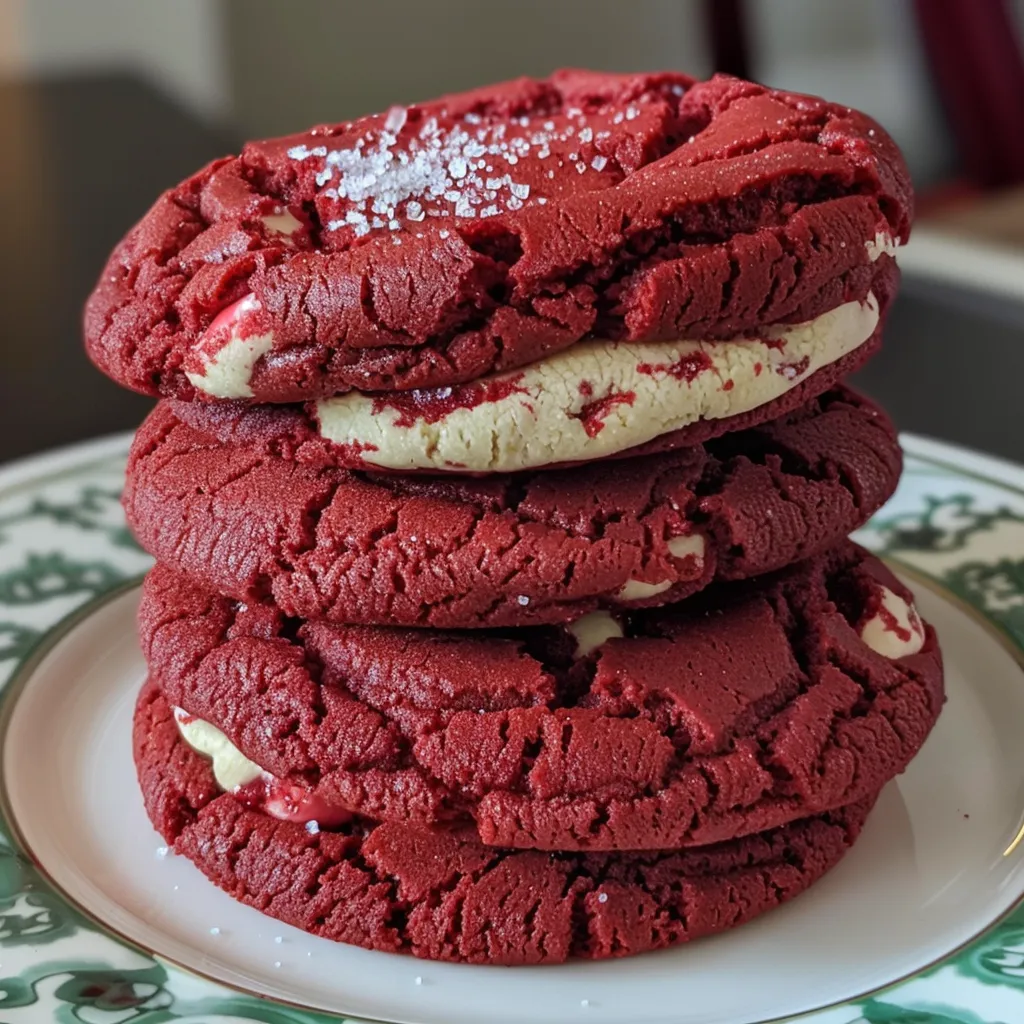 Red Velvet Crinkle Cookies – Festive and Fudgy