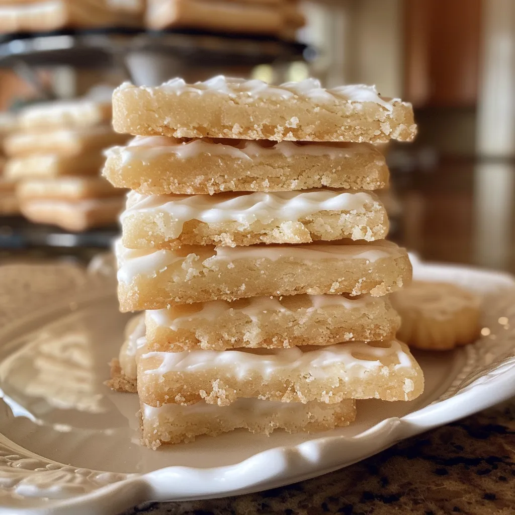 Whipped Shortbread Cookies