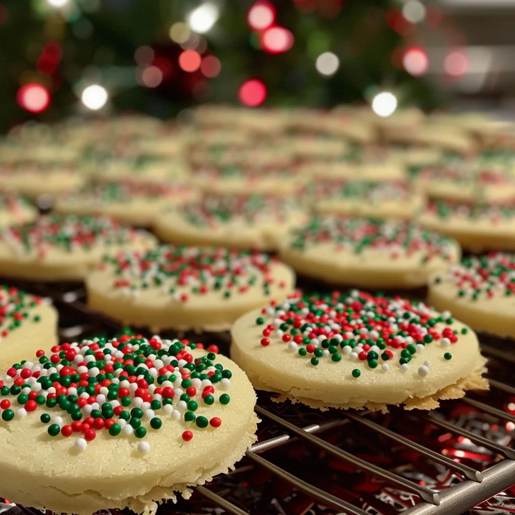 Christmas Whipped Shortbread Cookies: A Soft, Buttery Treat for the Holidays