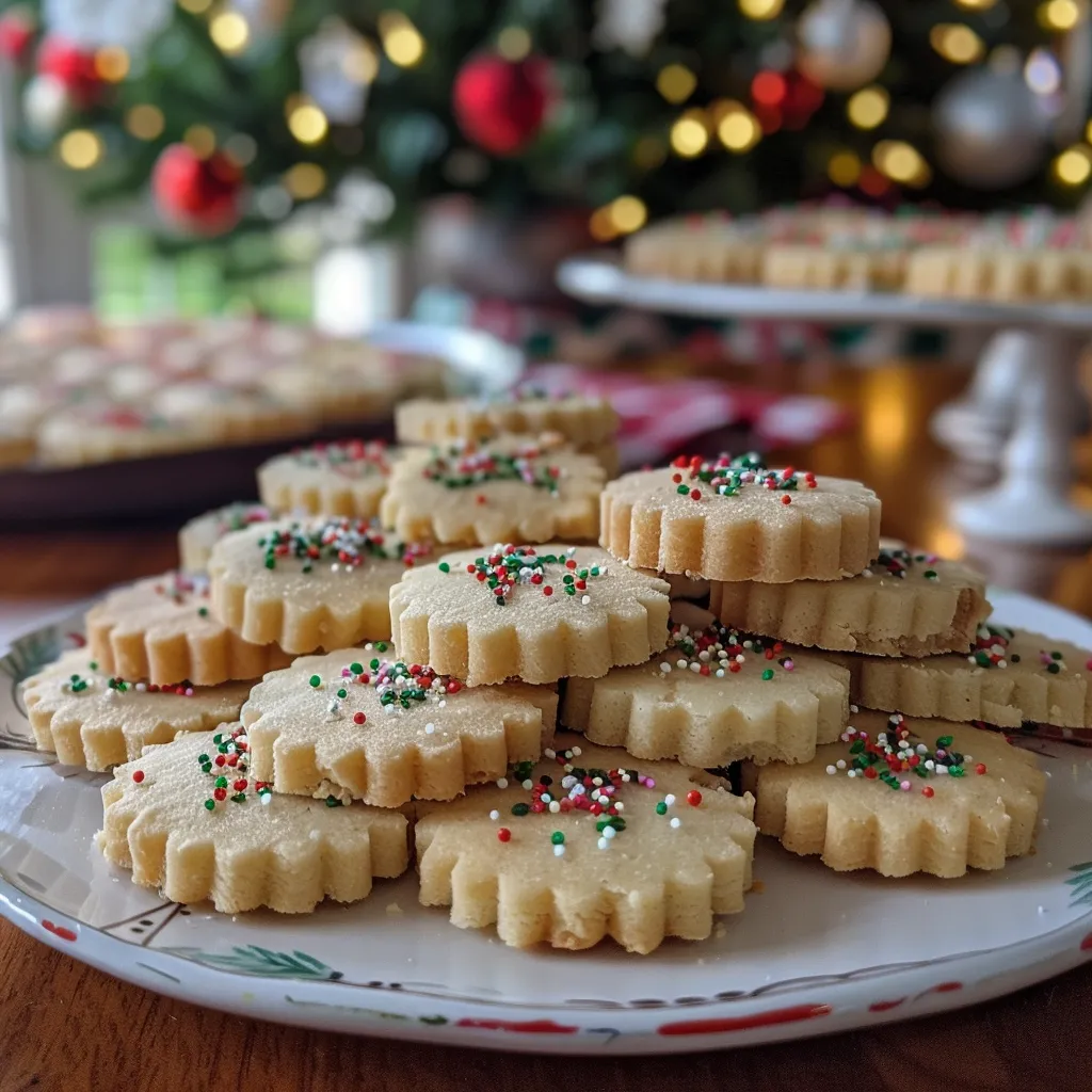 Irresistible Christmas Shortbread Cookies