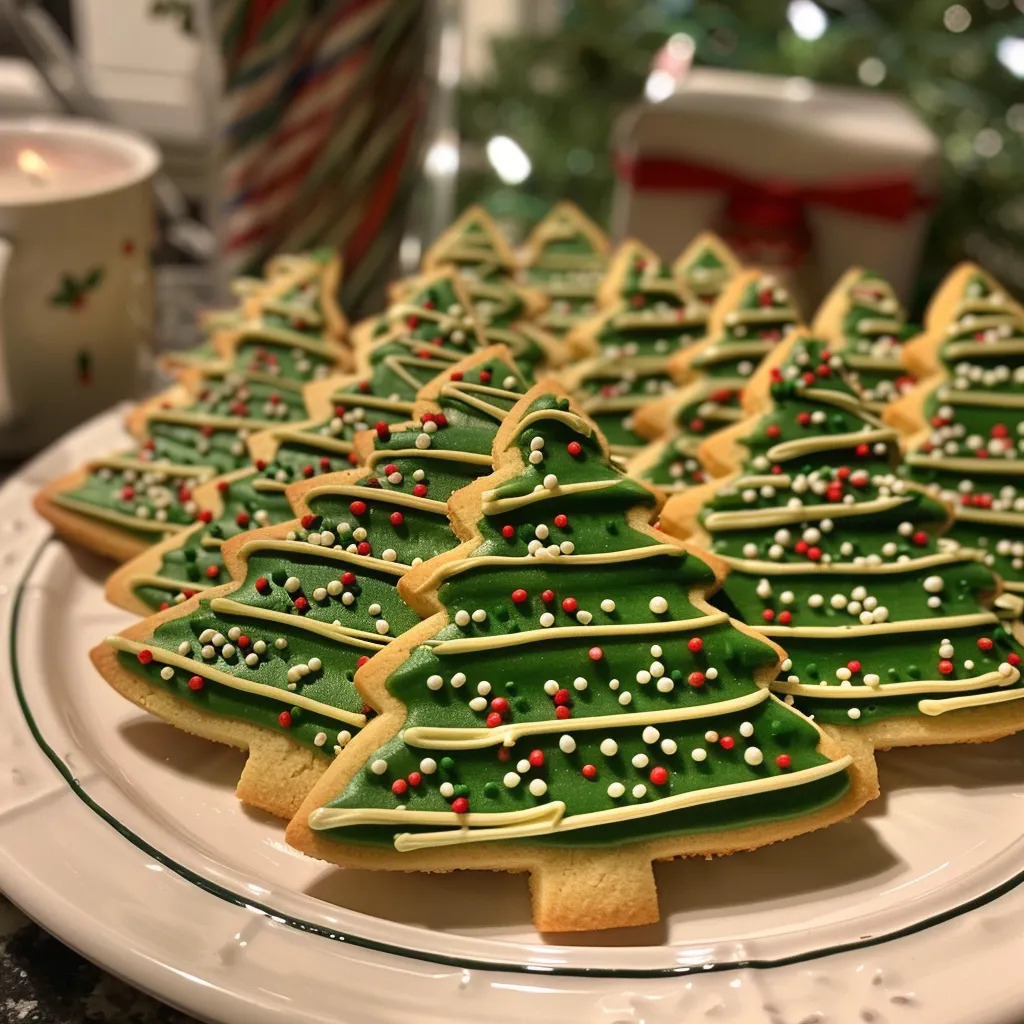 Christmas Tree Cookies