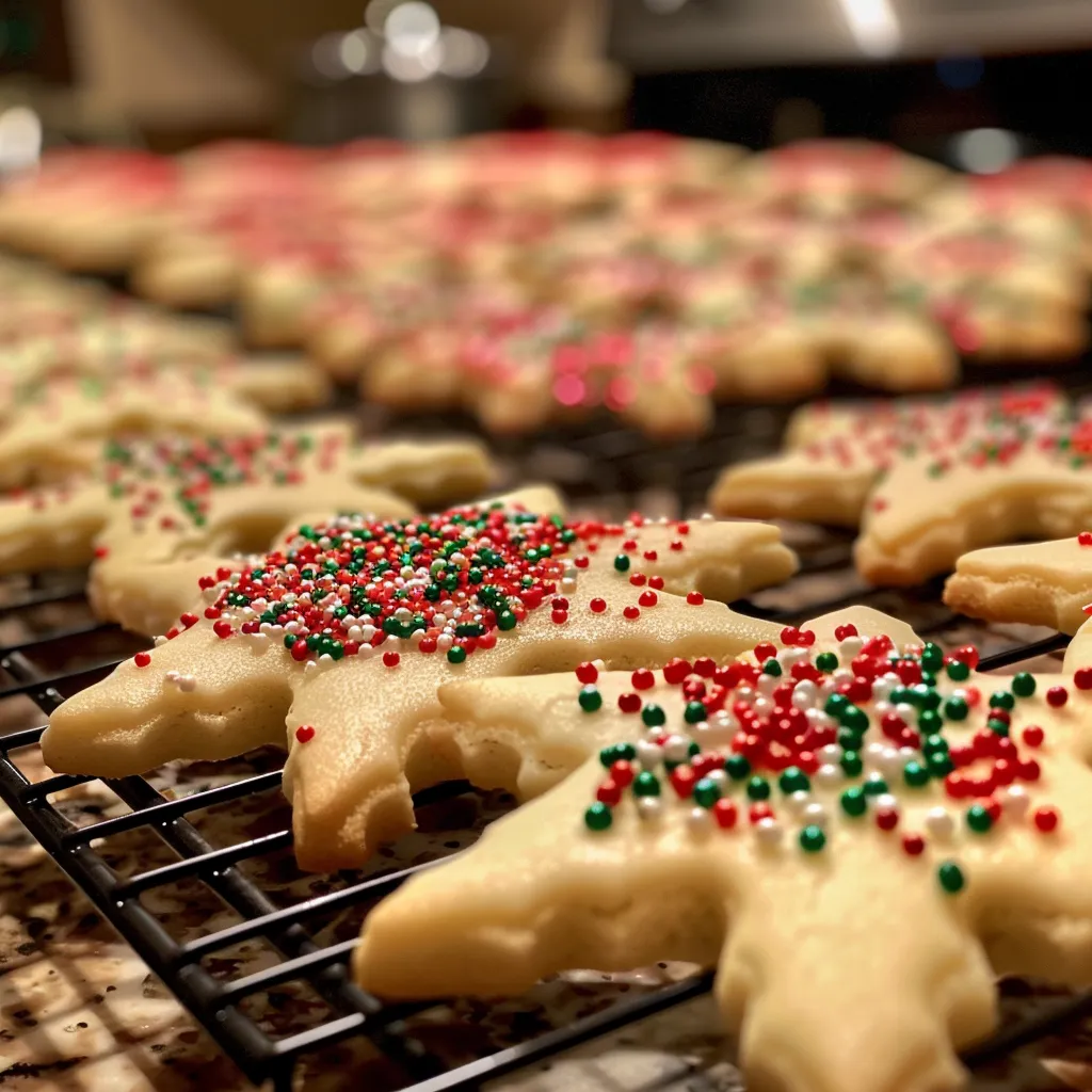 Christmas Sugar Cookies (Crumbl Copycat)