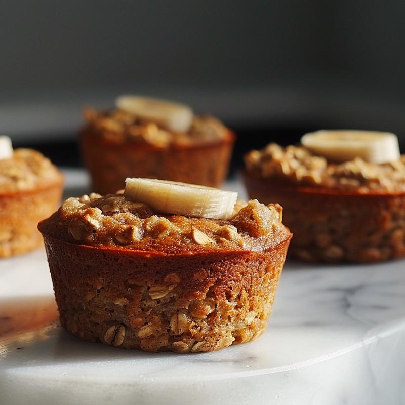 Close-up of a slice of healthy banana bread on a wooden board.