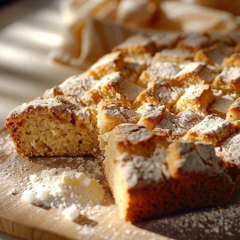 Close-up of gluten-free Irish soda bread slice showing crumb texture.